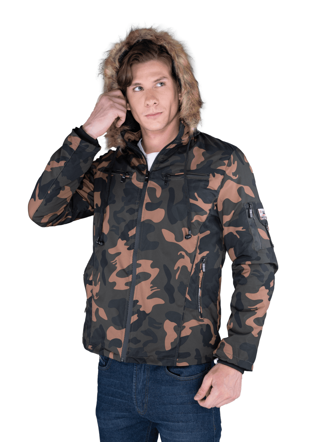 Chaqueta Militar Impermeable